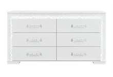 Load image into Gallery viewer, Naomi - Dresser With LED - Silver