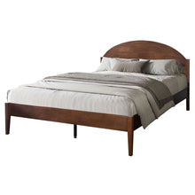 Load image into Gallery viewer, Rowland - 5/0 Queen Platform Bed Only - Walnut