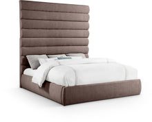 Load image into Gallery viewer, Adam - Linen Fabric Bed With 89" Headboard