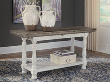 Load image into Gallery viewer, Havalance - Flip Top Sofa Table - Gray / White