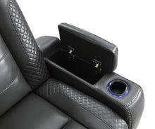 Load image into Gallery viewer, U93 - LED Power Reclining With Power Headrest Chair - Gray