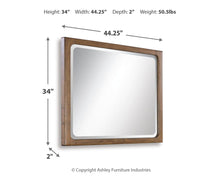 Load image into Gallery viewer, Cabalynn - Bedroom Mirror - Light Brown