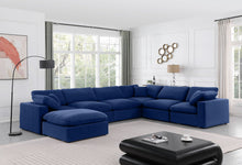 Load image into Gallery viewer, Comfy - 7 Piece Velvet Modular Sectional With Chaise