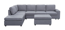 Load image into Gallery viewer, Marley - 7 Seat Reversible Modular Sectional Sofa With Ottoman