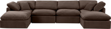 Load image into Gallery viewer, Indulge - Velvet 6 Piece Modular Double Chaise Sectional