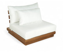 Load image into Gallery viewer, Mirella - Water Resistant Fabric Upholstered Outdoor Patio Modular Armless Chair