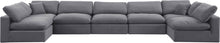 Load image into Gallery viewer, Comfy - 7 Piece Velvet Modular Armless Sectional