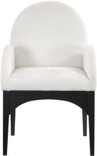 Load image into Gallery viewer, Waldorf - Chenille Dining Arm Chair With Black Legs