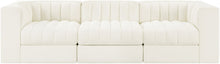 Load image into Gallery viewer, Rummi - Velvet Performance Fabric Upholstered 3 Piece Modular Sofa