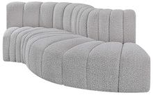 Load image into Gallery viewer, Arc - Boucle Fabric 4 Piece L-Shaped Modular Sofa