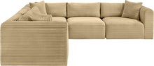 Load image into Gallery viewer, Shaggy - 5 Piece Modular Corner Sectional