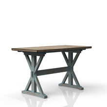 Load image into Gallery viewer, Summerville II - Counter Dining Table - Light Blue / Rustic