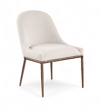 Load image into Gallery viewer, Ferro - Upholstered Dining Side Chair With Brushed Bronze Legs