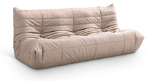 Load image into Gallery viewer, Relax - Vegan Leather 77.75" Upholstered Sofa - Tan