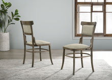 Load image into Gallery viewer, Bistro - Wide Dining Chair With Cushion (Set of 2) - Vintage Walnut