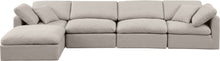 Load image into Gallery viewer, Indulge - Linen 5 Piece Modular Sectional With Chaise