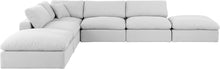 Load image into Gallery viewer, Comfy - 6 Piece Linen Modular Sectional
