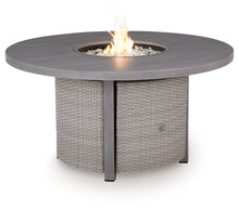 Load image into Gallery viewer, Half Moon Beach - Round Fire Pit Table - Gray