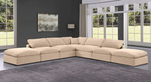 Load image into Gallery viewer, Comfy - 7 Piece Velvet Modular Corner Sectional