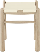 Load image into Gallery viewer, Santos - Faux Leather Upholstered Bench - Natural Frame