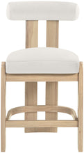 Load image into Gallery viewer, Arienzo - Velvet Performance Fabric Upholstered Counter Stool (Set of 2)