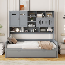 Load image into Gallery viewer, Daybed With All-In-One Cabinet And Shelf