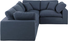 Load image into Gallery viewer, Comfy - 4 Piece Linen Fabric Modular Sectional