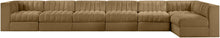 Load image into Gallery viewer, Rummi - Velvet Performance Fabric Upholstered 7 Piece Modular Sectional, L-Shaped (Right)
