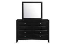 Load image into Gallery viewer, Linda - 5 Piece Full Bedroom Set - Black