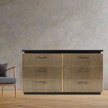 Load image into Gallery viewer, Galaxy Home Allure Dresser in Black