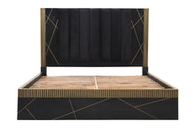Load image into Gallery viewer, Galaxy Home Allure Queen Bed in Black image