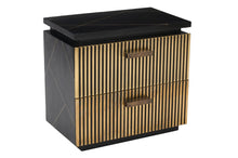 Load image into Gallery viewer, Galaxy Home Allure Nightstand Black image