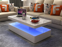 Load image into Gallery viewer, Galaxy Home Aurora Coffee Table in White image