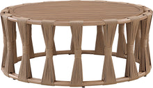 Load image into Gallery viewer, San Pietro - Aluminum Outdoor Patio Coffee Table - Natural