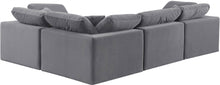 Load image into Gallery viewer, Comfy - 4 Piece Velvet Modular Sectional
