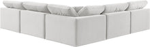 Load image into Gallery viewer, Comfy - 5 Piece Velvet Modular Corner Armless Sectional