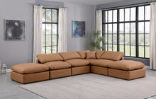 Load image into Gallery viewer, Indulge - Faux Leather 6 Piece Modular Armless Sectional