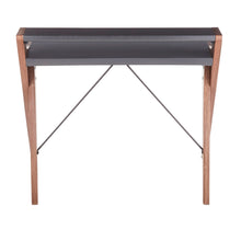 Load image into Gallery viewer, Archer - Contemporary Desk - Walnut / Gray