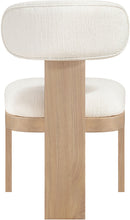 Load image into Gallery viewer, Timbra - Linen Textured Fabric Upholstered Dining Chair (Set of 2) - Natural Base