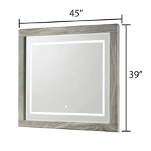 Load image into Gallery viewer, Jazz - LED Mirror With Touch Sensor Switch (Dresser Not Included) - White