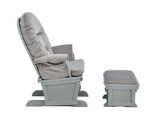 Load image into Gallery viewer, Madison - Glider And Ottoman - Gray