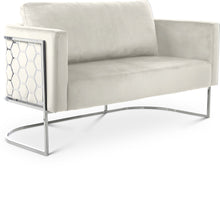 Load image into Gallery viewer, Casa - Loveseat with Chrome Legs