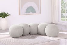 Load image into Gallery viewer, Apollo - Boucle Fabric Bench