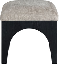 Load image into Gallery viewer, Lawson - Chenille Fabric Ottoman - Black Base