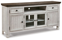 Load image into Gallery viewer, Havalance - Extra Large TV Stand - 4 Doors - Brown / Beige
