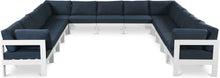 Load image into Gallery viewer, Nizuc - Outdoor Patio 13 Piece Modular Sectional With White Frame
