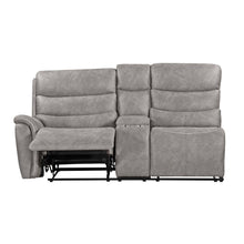 Load image into Gallery viewer, Kamari - LAF Console Loveseat With Dual Recliner - Gray