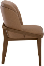 Load image into Gallery viewer, Navo - Vegan Leather Upholstered Dining Chair - Brown