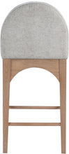 Load image into Gallery viewer, Waldorf - Chenille Stool With Natural Legs