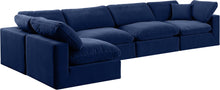 Load image into Gallery viewer, Comfy - 5 Piece Velvet Modular Sectional